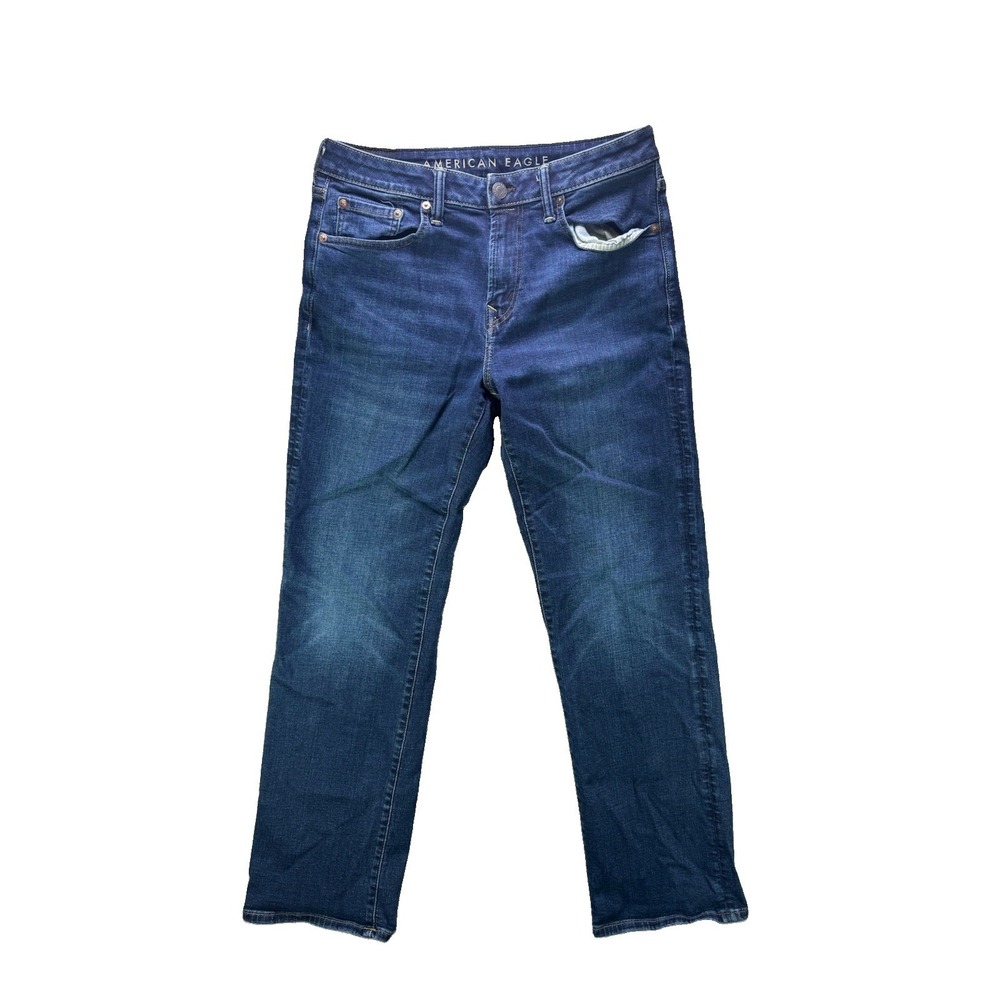 American Eagle Jeans Mens 32x32 Blue Classic Bootcut Stretch Denim